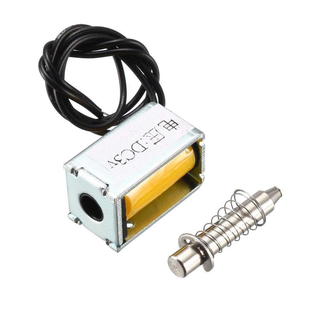 uxcell DC3V 3mm Pull Type Solenoid Electromagnet, 3mm/15g 0mm/80g
