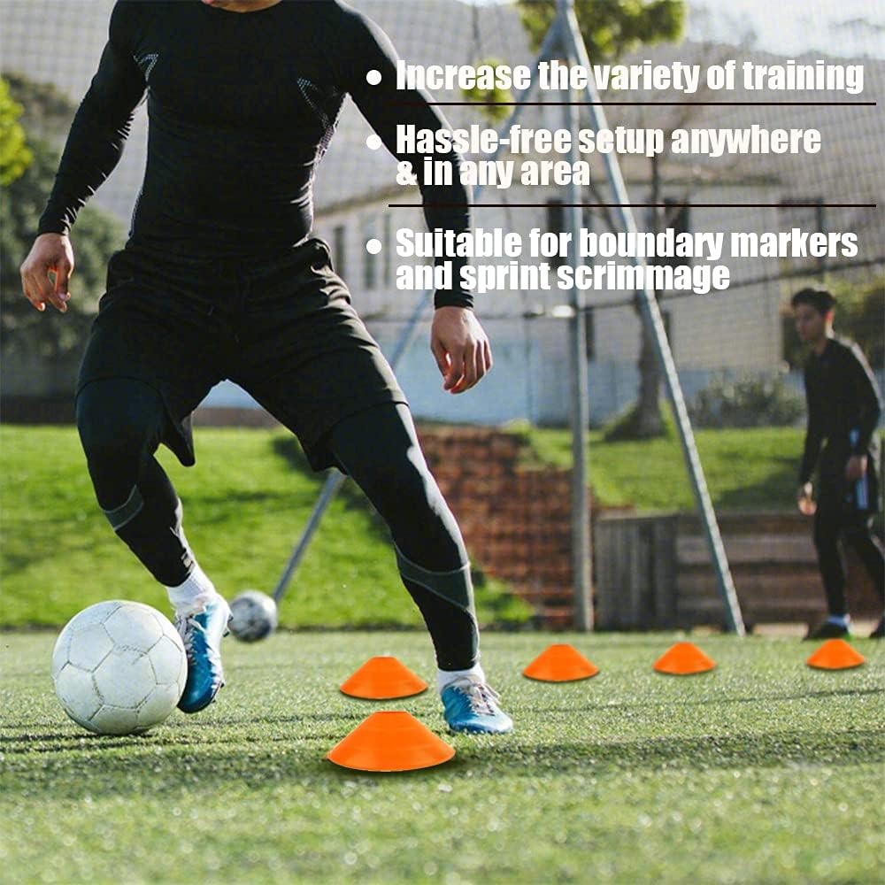 Agility Ladder Speed Training Equipment Set, with 20Ft Adjustable Agility Ladder,12 Exercise disc Cones, and Resistance Umbrella etc,| for Athletes/Sports Including Football & Basketball : Sports & Outdoors