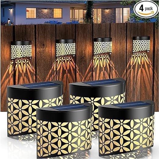 Miniatura 2 de Luces solares de pared, lámpara de pared LED impermeable con sensor de movimiento, iluminación de seguridad exterior alimentada por energía solar