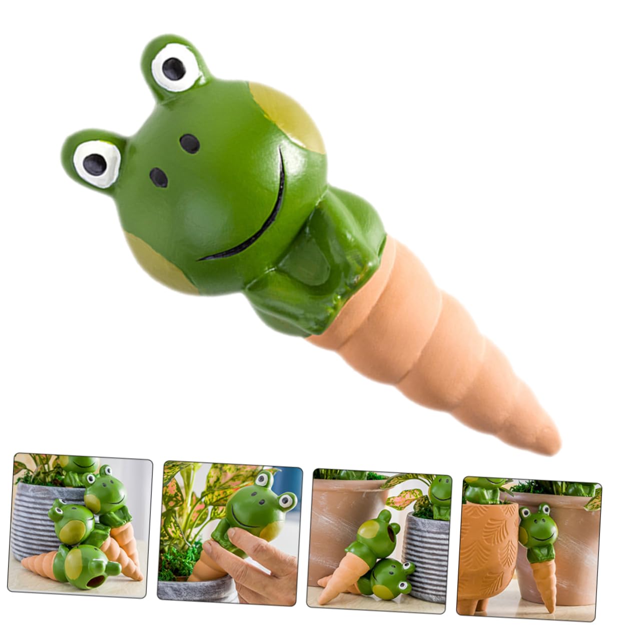 SUPVOX 4pcs Globes D'arrosage en Poterie pour Plantes Pics D'arrosage Automatiques Goutte à Goutte pour Jardin Arrosage Pratique et Auto-Irrigation
