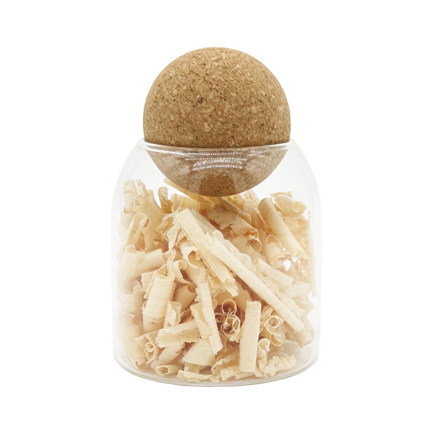 Gisa Wellness, Profumo di Sottobosco, Diffusore Naturale in Vetro con Trucioli di Legno di Cirmolo, Aromaterapia e Relax, Made in Italy