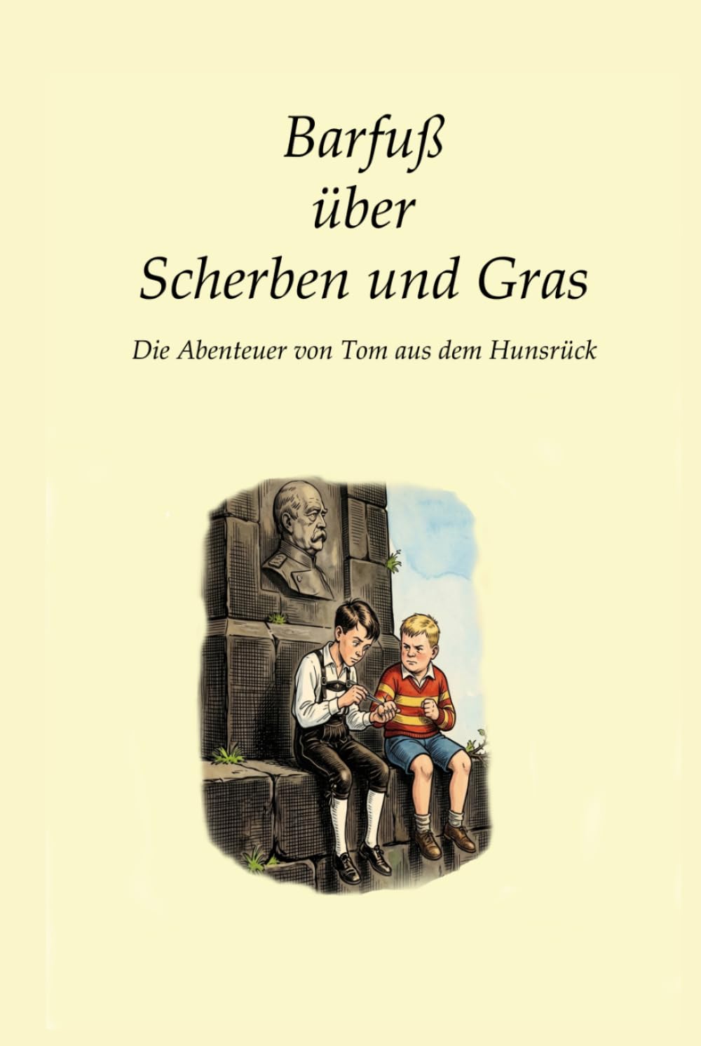 Barfuß über Scherben und Gras: Die Abenteuer von Tom aus dem Hunsrück