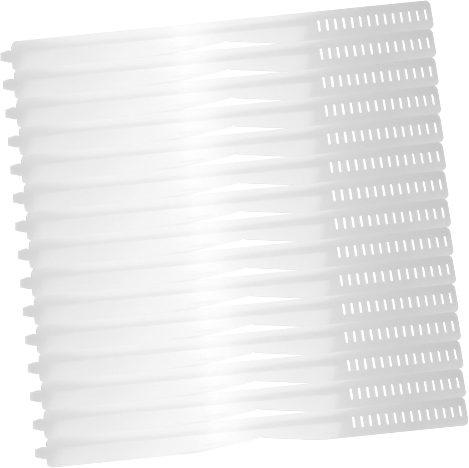 LIOOBO 100Pcs Collar Support Stays for Shirts Transparent Plastic Collar Fixing Stays for Men and Women Dress Shirts Durable Collar Protectors for Crisp Look