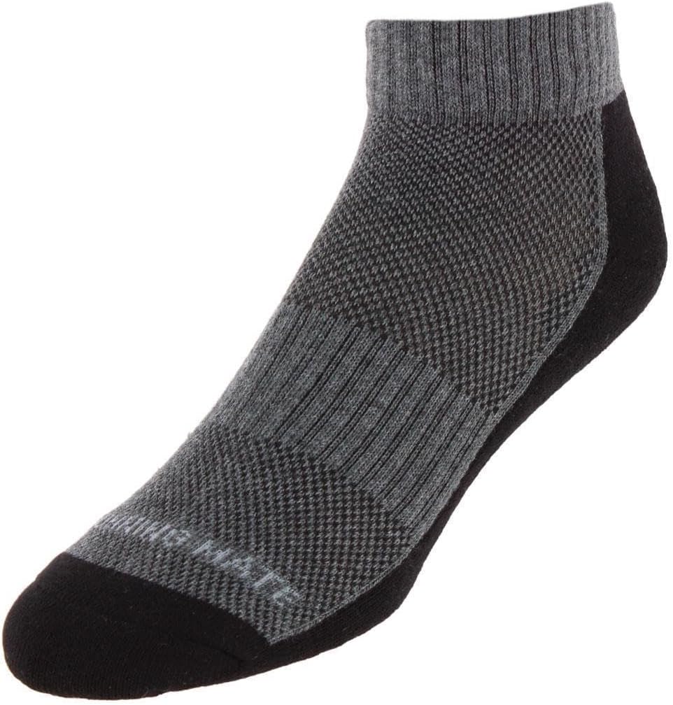CTM Men's Cotton Arch Support Ankle Sock (Pack of 3)
