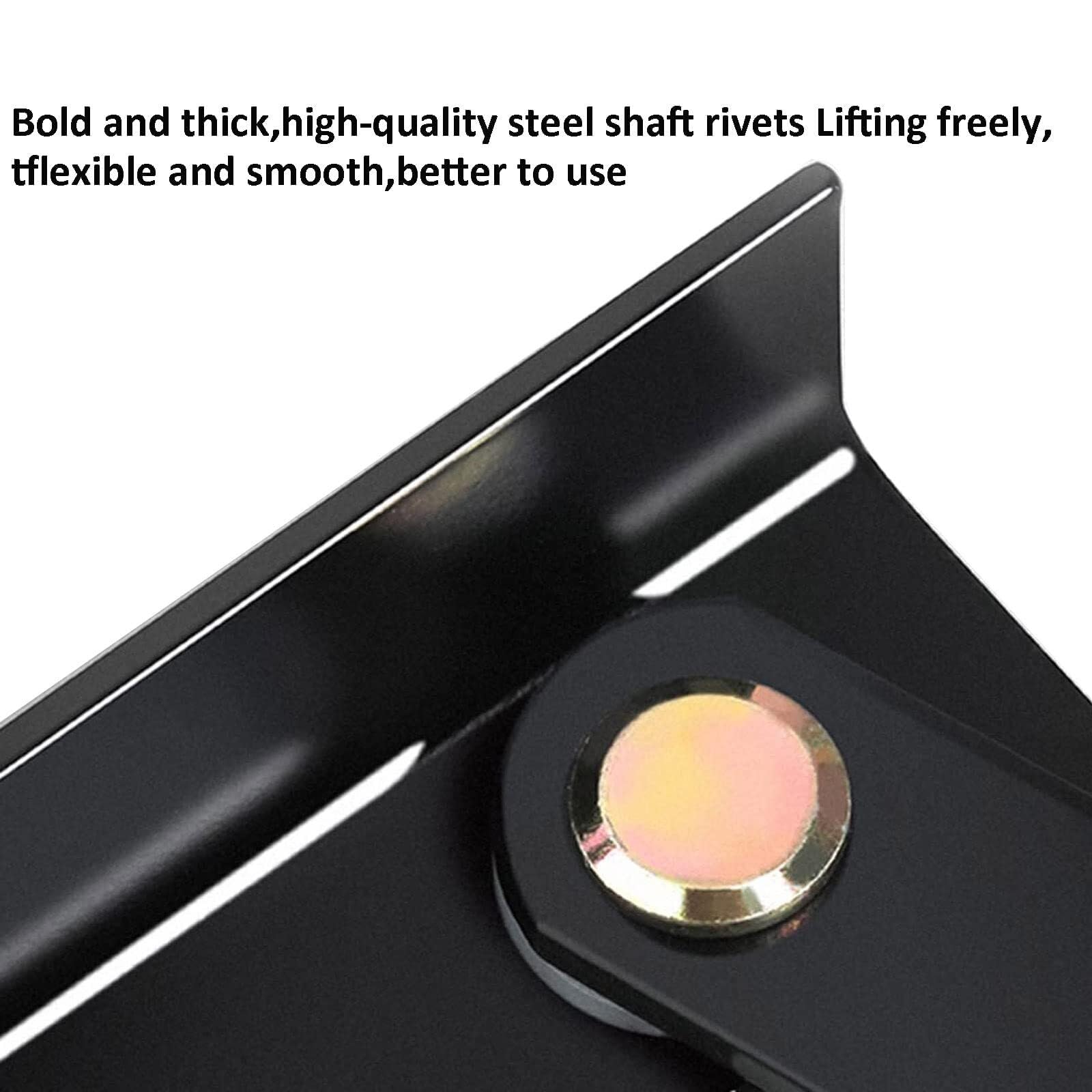 Elevador hidráulico de la cama, 2 piezas, amortiguador de presión de gas para cajas de cama, mecanismos de elevación neumática de la cama, muelles de gas para cargas pesadas, bisagra para m