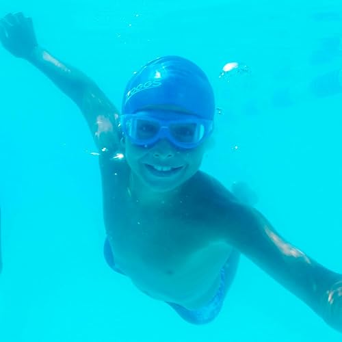 Miniatura 3 de Zoggs Junior Phantom Anti-Fog UV Protection Quick-Adjust No-Leak Wide Vision Soft One-Piece Frame Swimming Mask, 6-14 Years