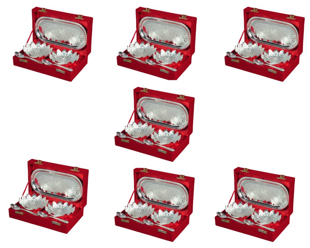 Jaipur Ace Gold & Silver Plated Bowl Set - Diwali Gift -31