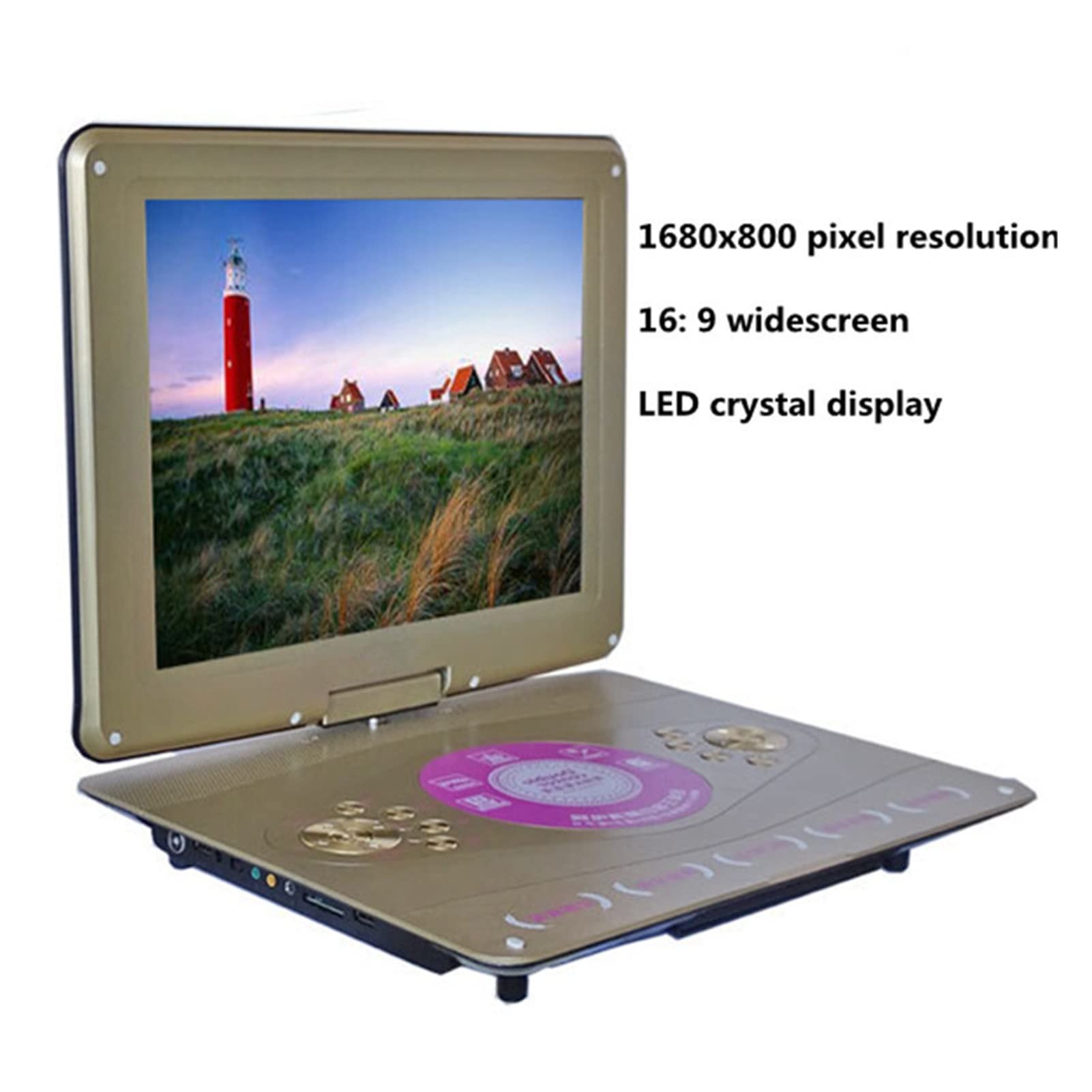 Amazon.co.jp: 20インチの携帯電話 DVD LCDSRCEEN PORTABLE VCD