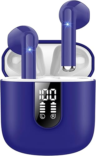 Miniatura 14 de Jesebang Auriculares inalámbricos, auriculares Bluetooth 5.4 HiFi Estéreo, auriculares Bluetooth con micrófono ENC con cancelación de ruido,