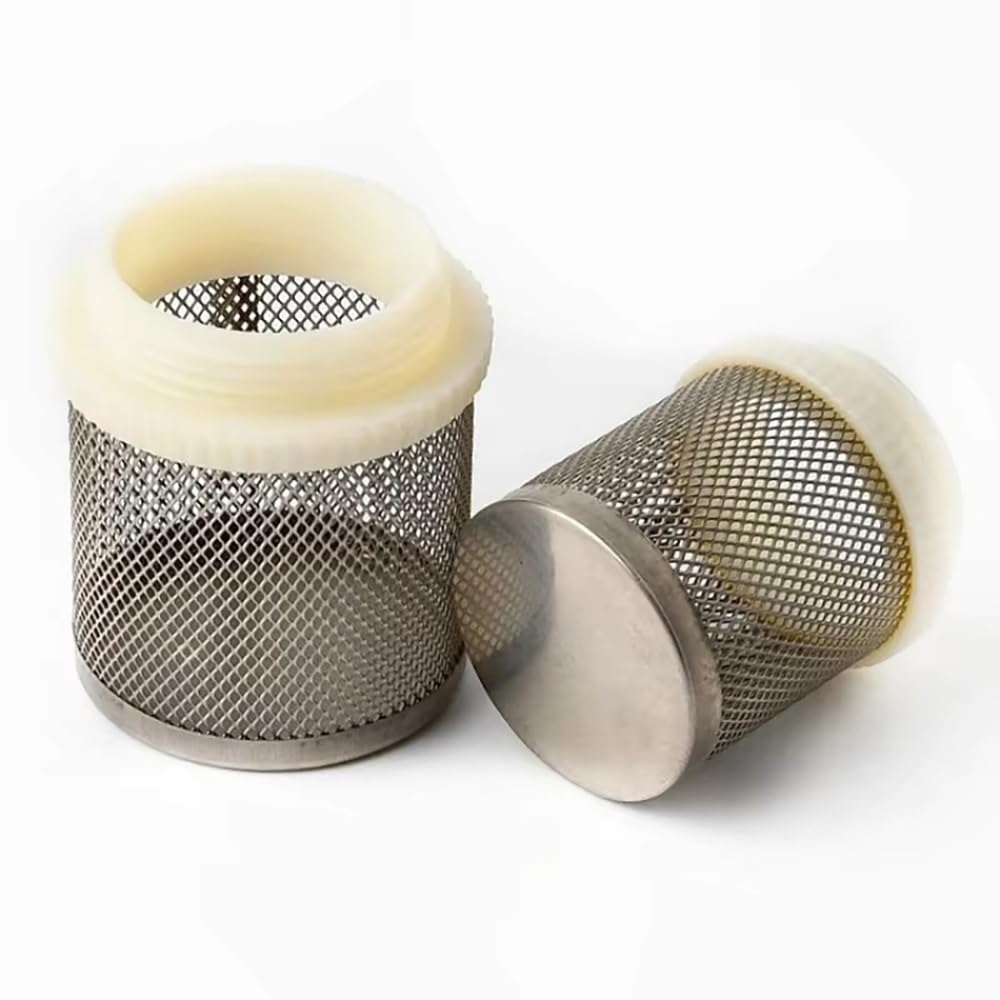 1-10 Filtros De Malla De Acero Inoxidable, Rosca Macho De 1/2'' A 4'', For Manguera De Bomba De Agua, Riego De Jardín Y Acuario – SS304 + Plástico(3 Pieces,3 Inch)