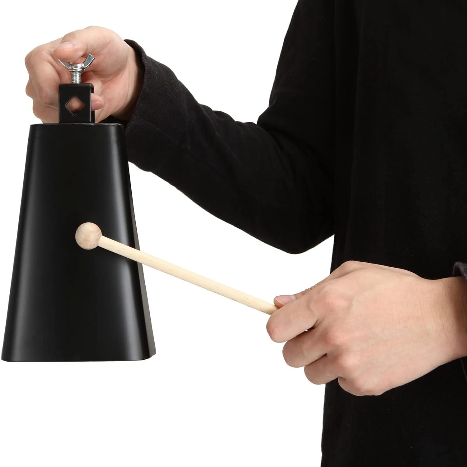 Amazon.com: Metal Iron Cowbell 8 Inch, Cow Bell Large Noise