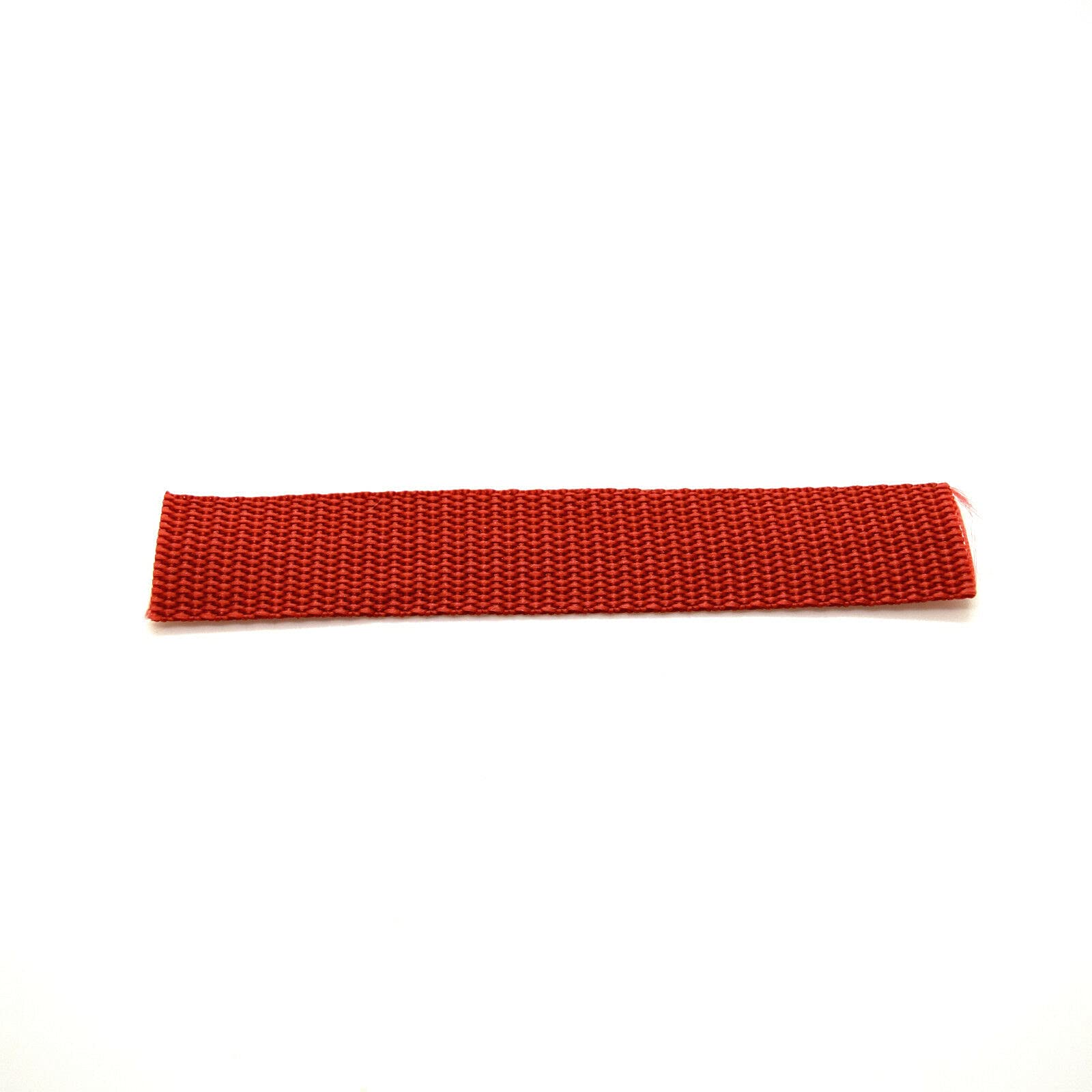 10 metres of 25 mm / 1 in Orange Burnt [287] Heavy Duty Polypropylene Webbing Strap Tape for Rucksack, Backpacks, Luggage/Cargo Strapping, Belts