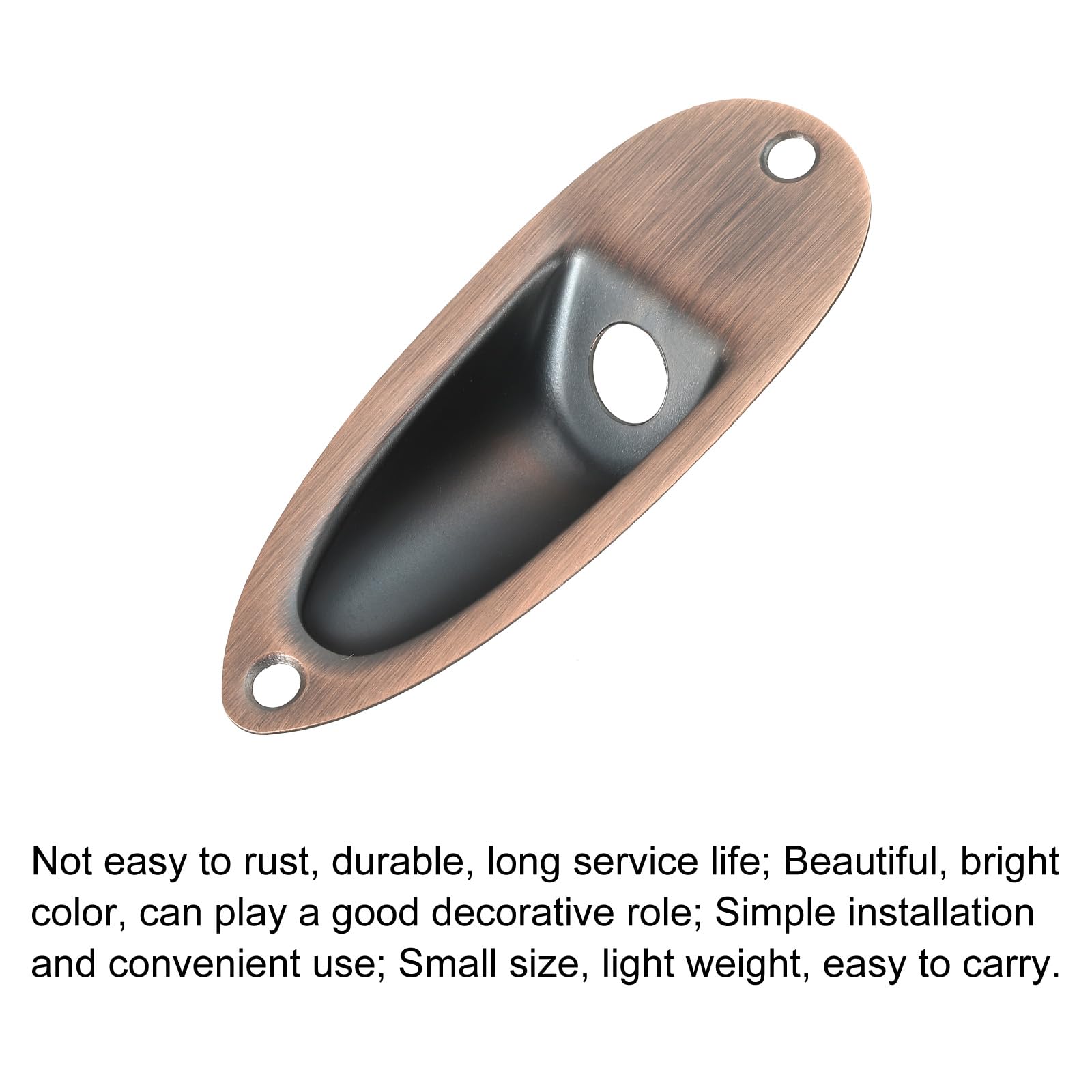 Piasca Jack Output Per Chitarra Telecaster - Cromata, Presa 6.35mm, Con Viti Per Montaggio - Foto 5