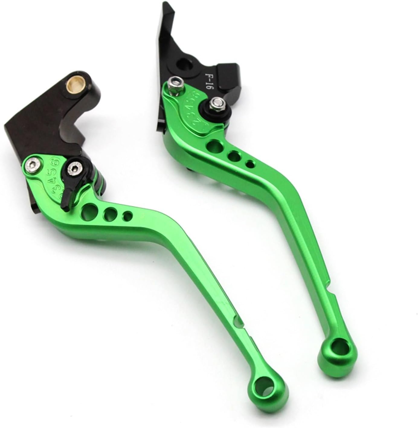 Lever Handle for Suzuki GSX-R 600 GSX-R 750 GSXR600 GSXR750 2004 2005 Motorcycle Adjustable Brake Clutch Levers(Green)