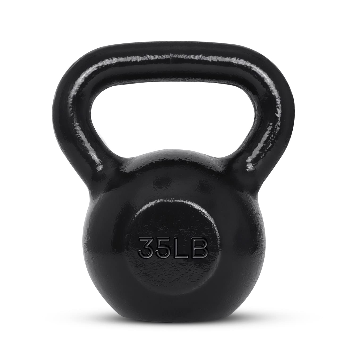 Buy AmazonBasics Cast Iron Kettlebell, 15.9 KGS Online at Low Prices in
