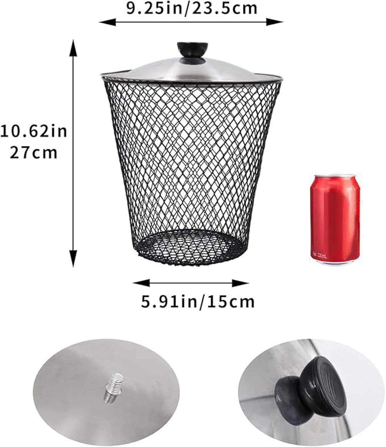 FEESHOW Worm Compost Bin Kitchen Waste Recycler Eco Living 2 Sets One Size