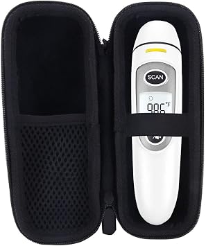 Hard Travel Case Carrying Storage Bag for GoodBaby/iProven DMT-489 Ear Thermometer Only Case