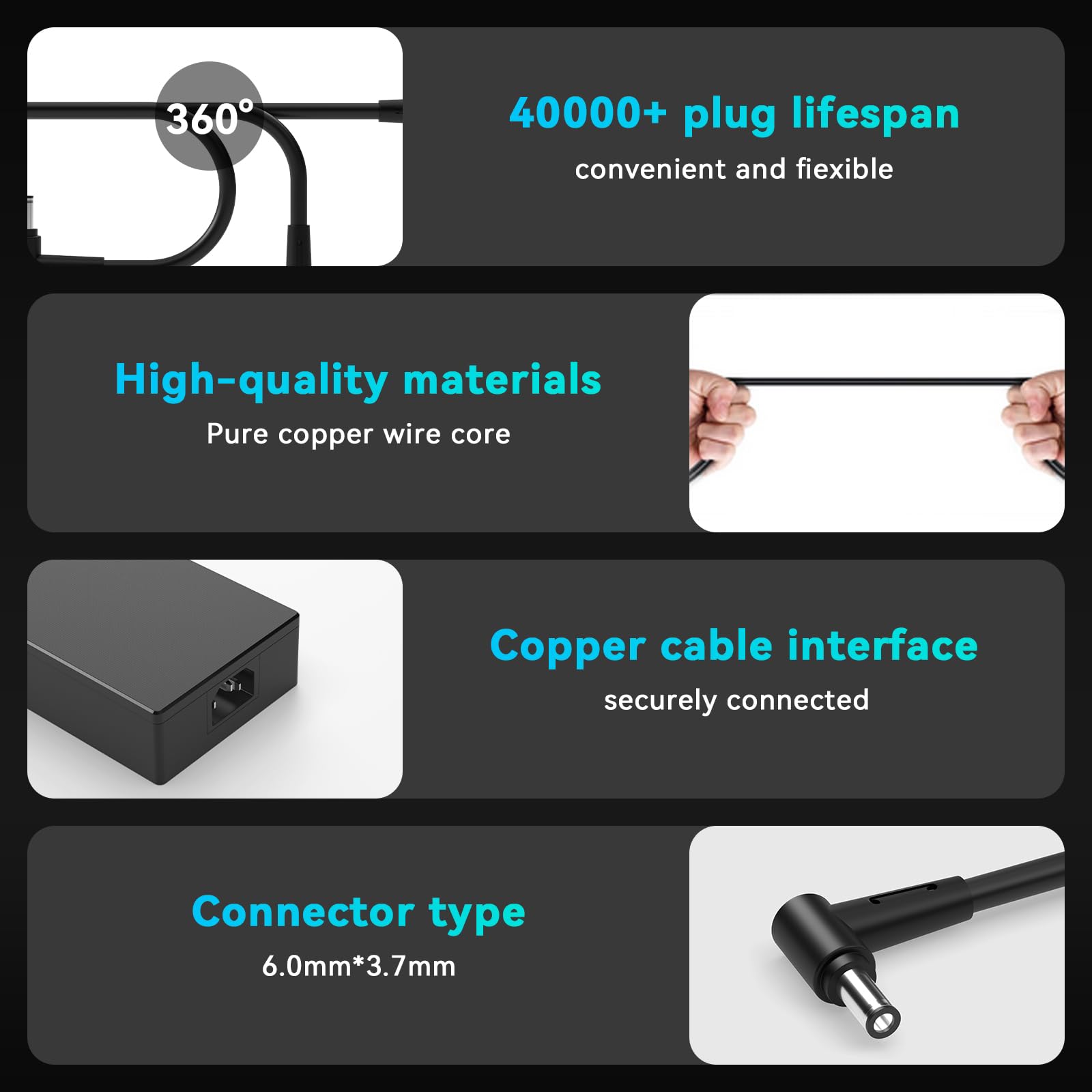 180 W Laptop kabel do ładowania zasilacz ładowarka do Asus Rog Zephyrus G14 G15