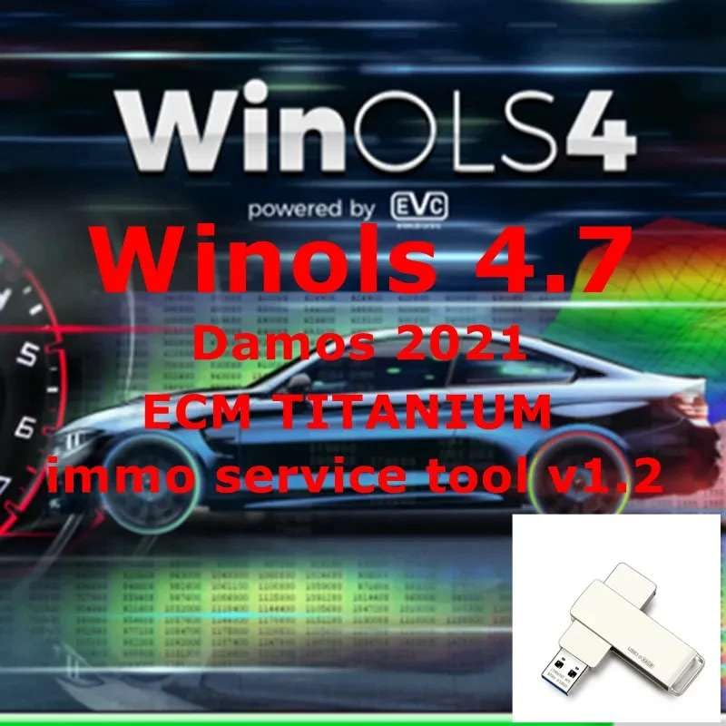 Image of Fastlink;Advanced ECU Tuning Software: WinOLS 4.7 Full Activation, Multi-Language Support, Damos & ECM Titanium Included