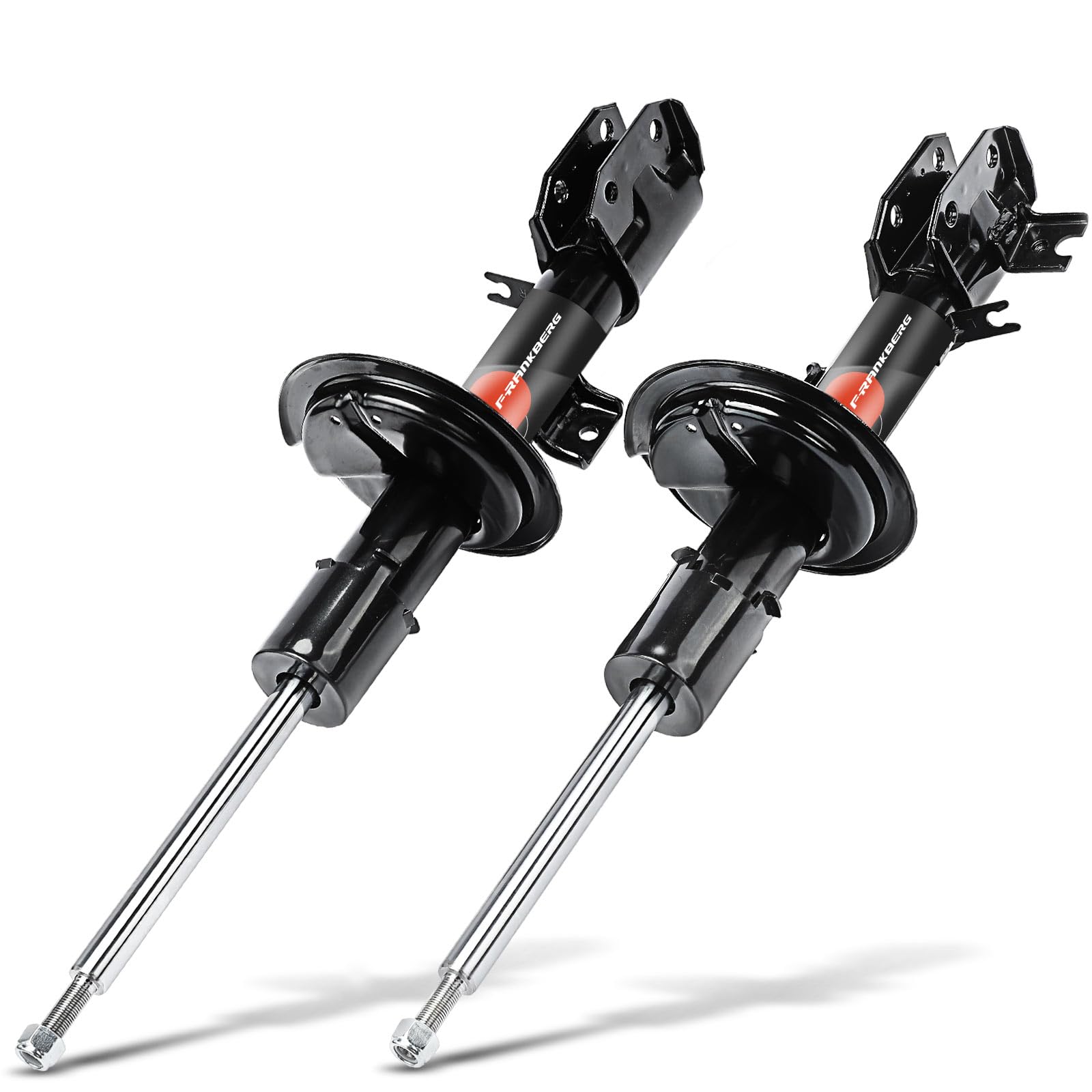 Frankberg 2x Ammortizzatori per sospensioni Ammortizzatori per telaio Anteriore sinistro destro 590mm Pressione del gas Compatibile con SX4 EY G.Y Sedici 189 Replace# 333753,333754