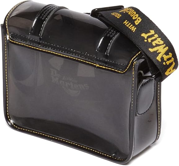 Amazon | Dr. Martens サッチェルバッグ。, ブラックアンバサダー+