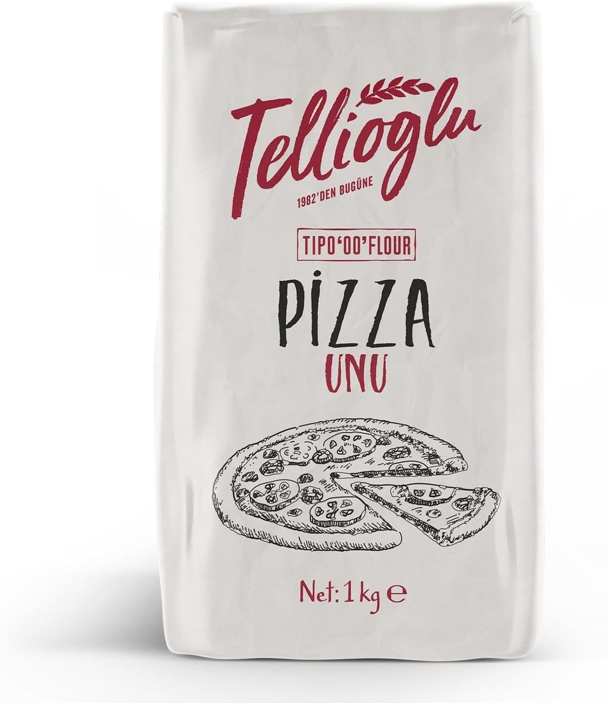 Tellioğlu Pizza Unu 1 Kg - Görsel 1
