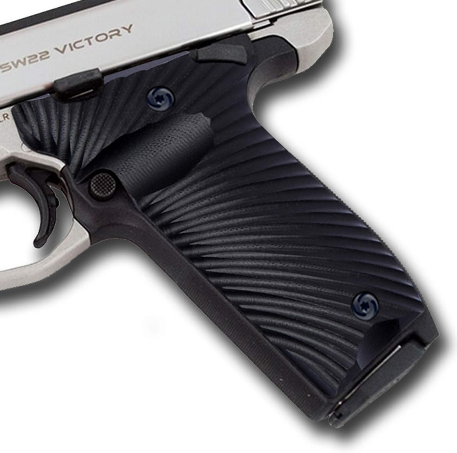 Guuun G10 Grips for S&W Victory 22 SW22 Grips, Sunburst Texture