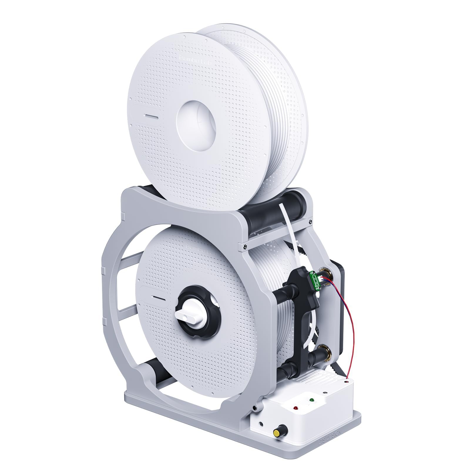 Rebobinador de filamento para impresora 3D, bobinador de bobina de velocidad ajustable, parada de arranque automático, rebobinador eléctrico para bobinas de 1 kg, suministro de impresión 3D
