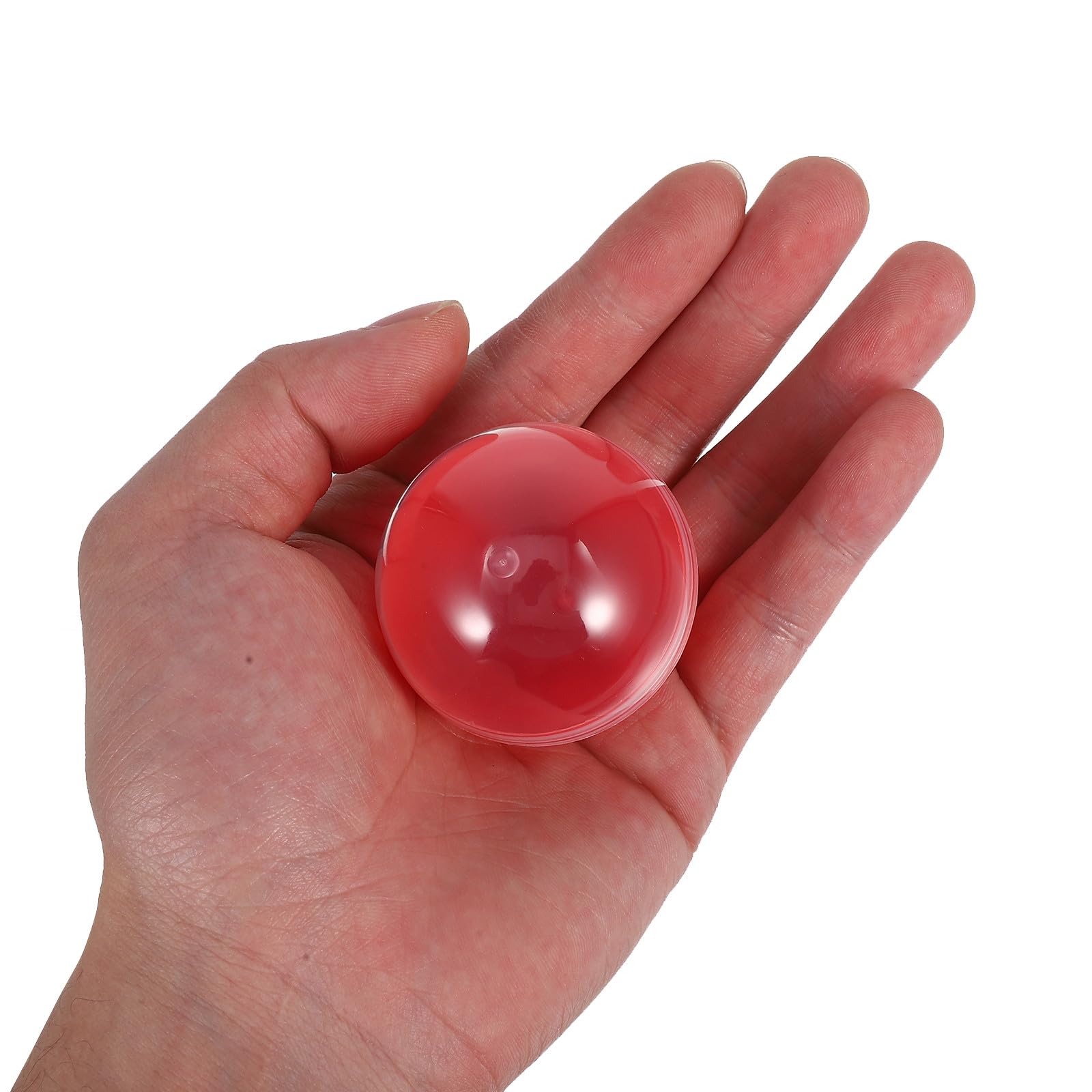 120 Piezas Cápsulas de Plástico Redondas Coloridas para Máquina Expendedora de Chicles Rellenable DIY para Juguetes y Manualidades de Unidades para Fiestas y Bolsas de Regalo