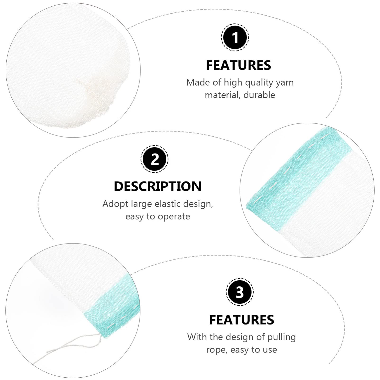 Unomor 2sets Gas Lantern Mantles for Gas Lamp Outdoor Gaslight Mantles Lantern U-Shape Lamp Cover 12pcs*2