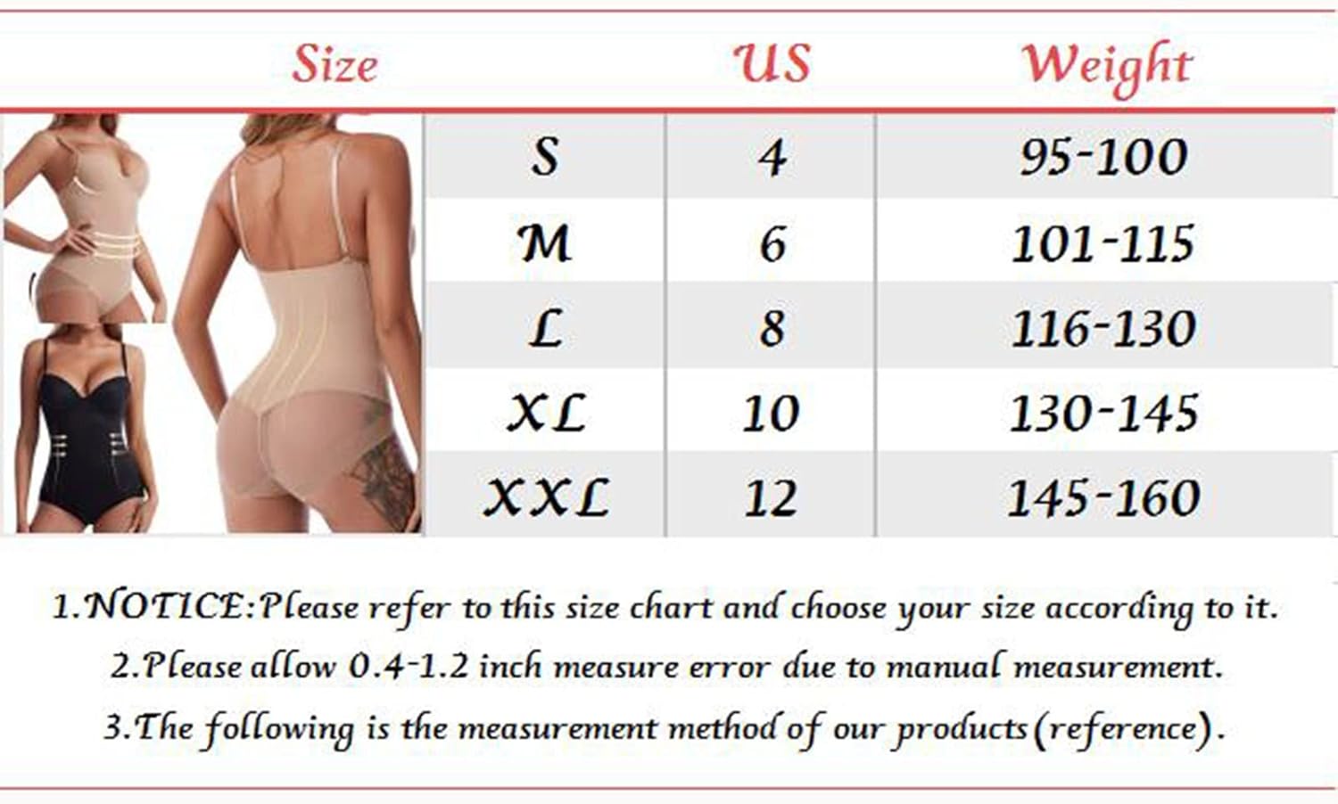 Backless Body Shaper Bra Backless Shapewear Backless Bra Bodysuit