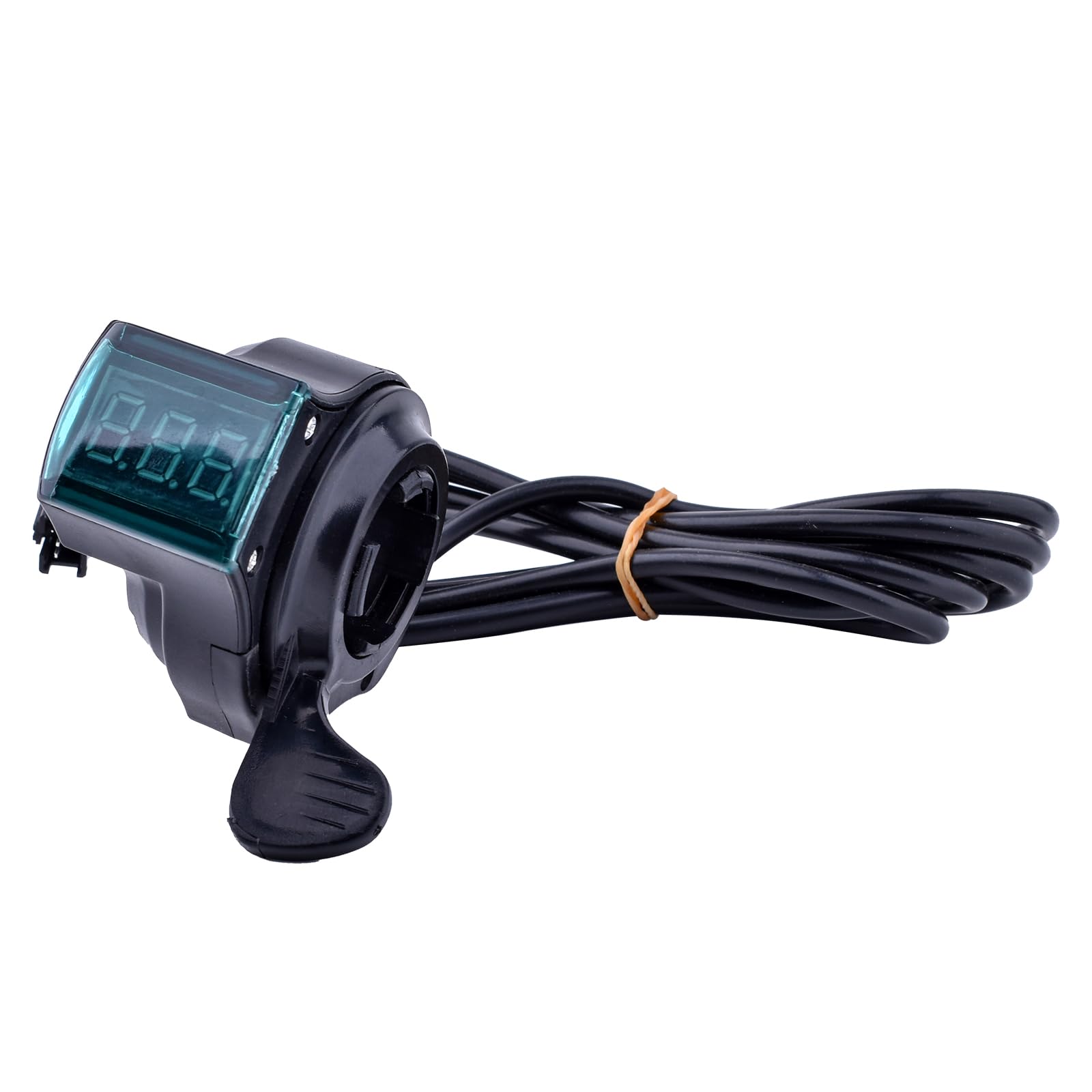 Kunray Ebike Throttle with LED Display - Universal Electric Scooter Throttle, Portable Digital Grips for Motorcycle, Gokart