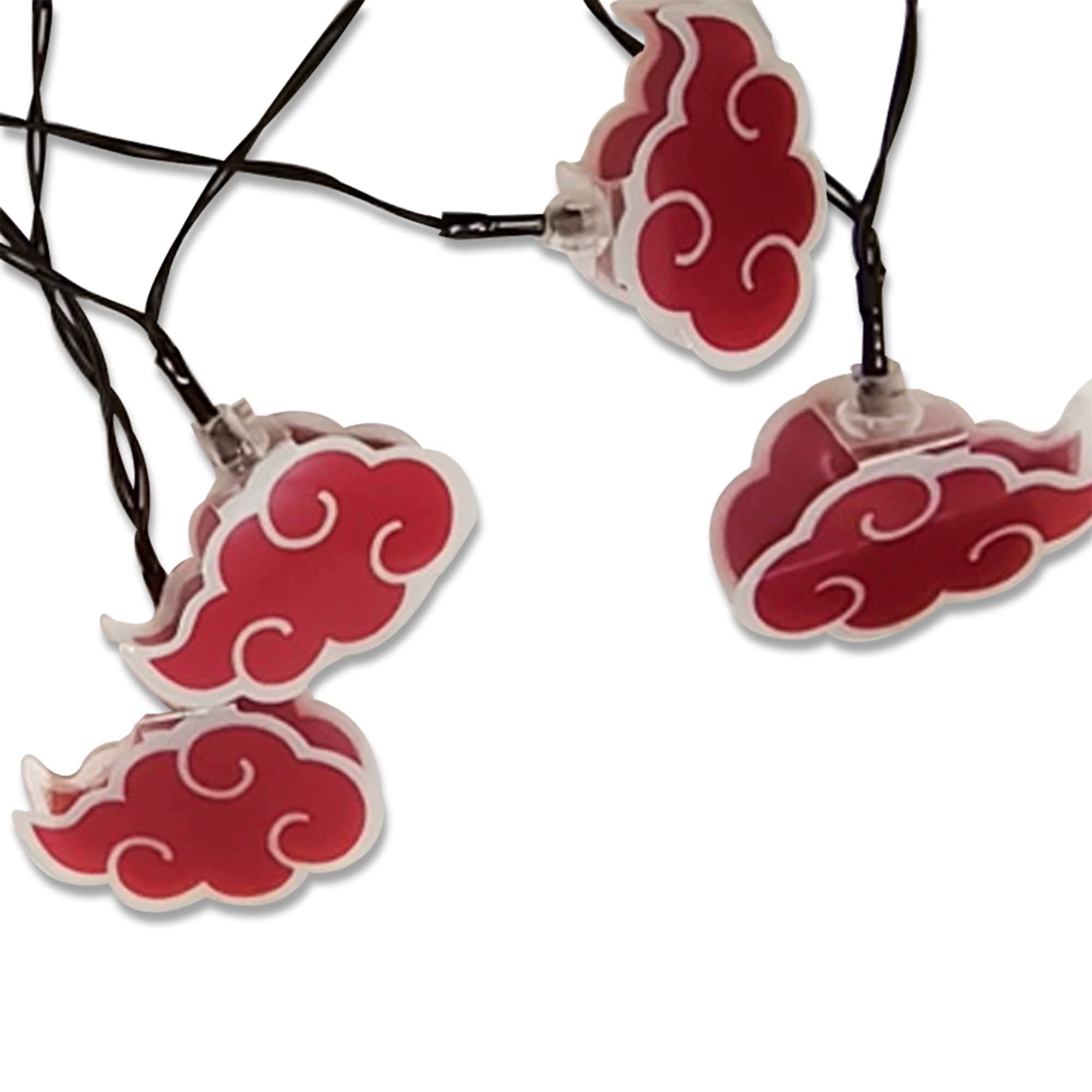 Amazon.com: Naruto Shippuden Akatsuki String Lights | 10 Battery Powered  Fairy Lights | Just Funky : Home & Kitchen