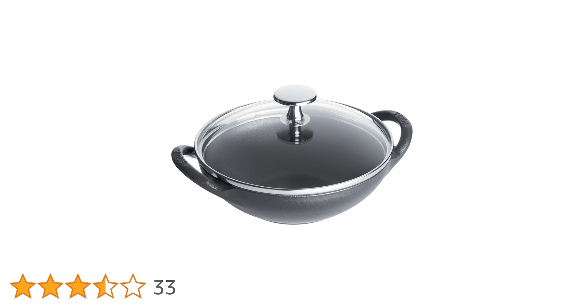 Amazon.co.jp: staub ストウブ 「 ベビー ウォック 16cm グレー