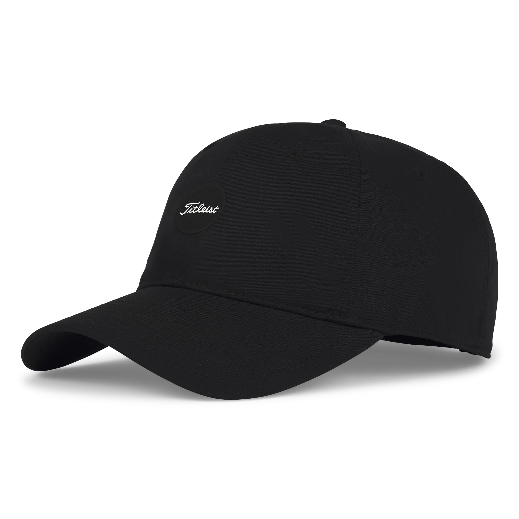 Titleist Montauk Lightweight Golf Cap, Adjustable, Black/White