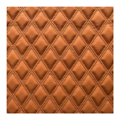 Similicuir pour voiture et canapé : tissu de réparation orange pour réparer les sièges abîmés