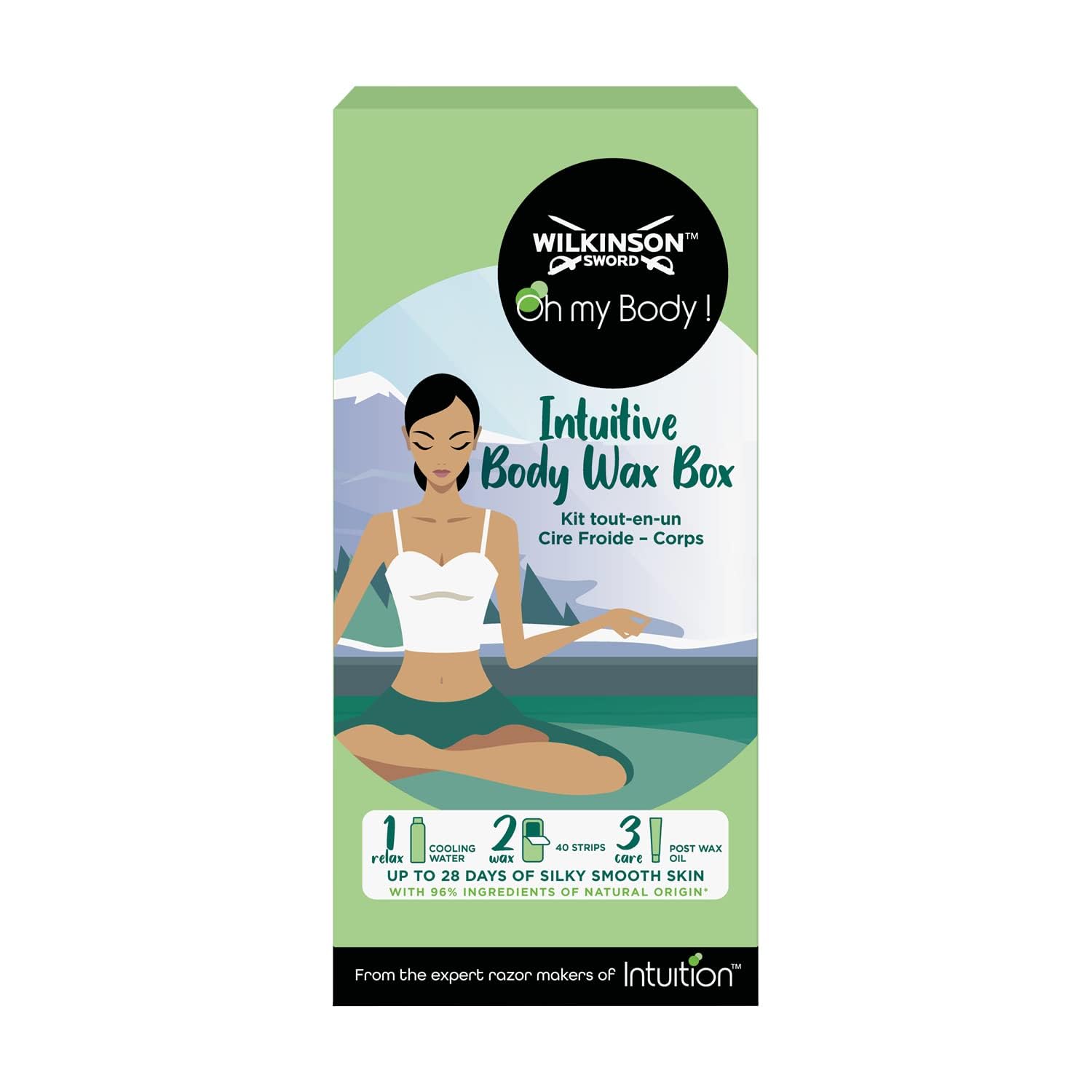Wilkinson Sword Intuition Oh my Body Intuitive Wax Box dla kobiet