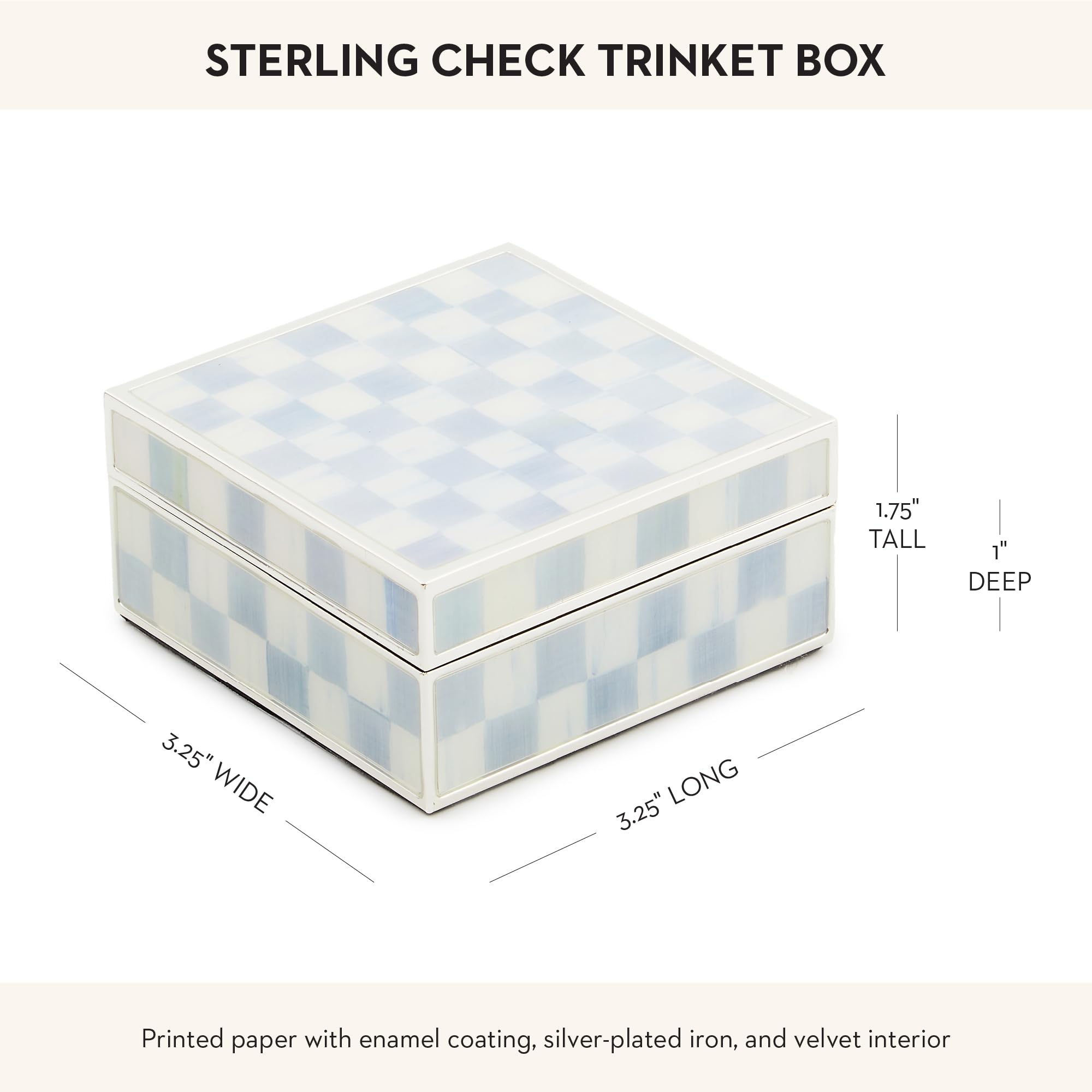 Amazon.co.jp: MACKENZIE-CHILDS 銀メッキ小物入れ ジュエリー/記念品