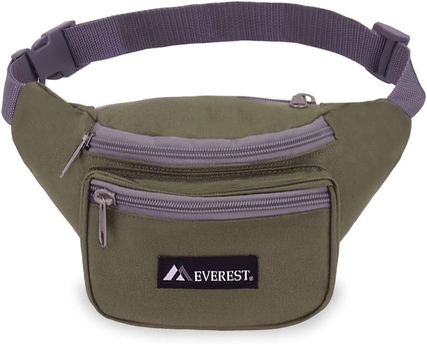 Everest Signature Waist Pack - Standard, Olive, One Size : Sports & Outdoors