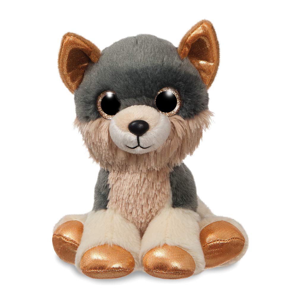 Aurora61204, Sparkle Tales, Grayson The Wolf, 7In, Soft Toy, Grey