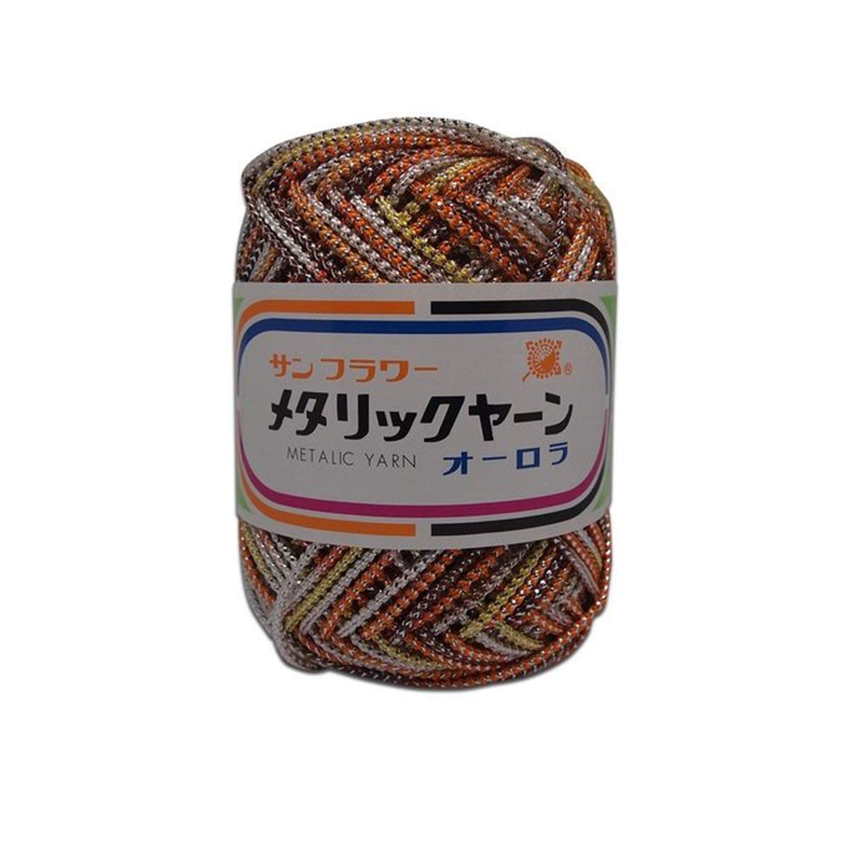 Amazon | サンフラワー メタリックヤーン オーロラ #6000 太 (カラーNo