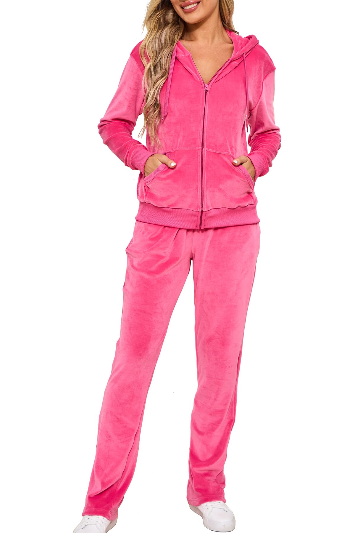 velour tracksuit fall sweat suits