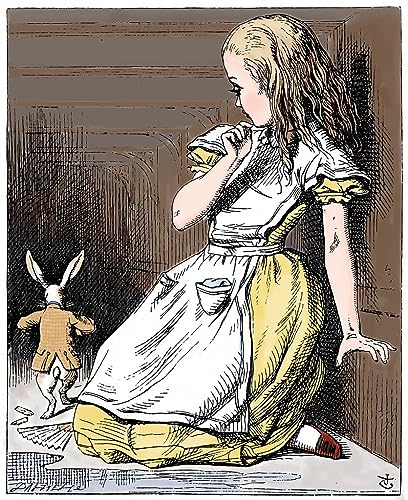 Peinture d'art Alice par Tenniel SERENDIPITP : réveillez la magie de l'enfance