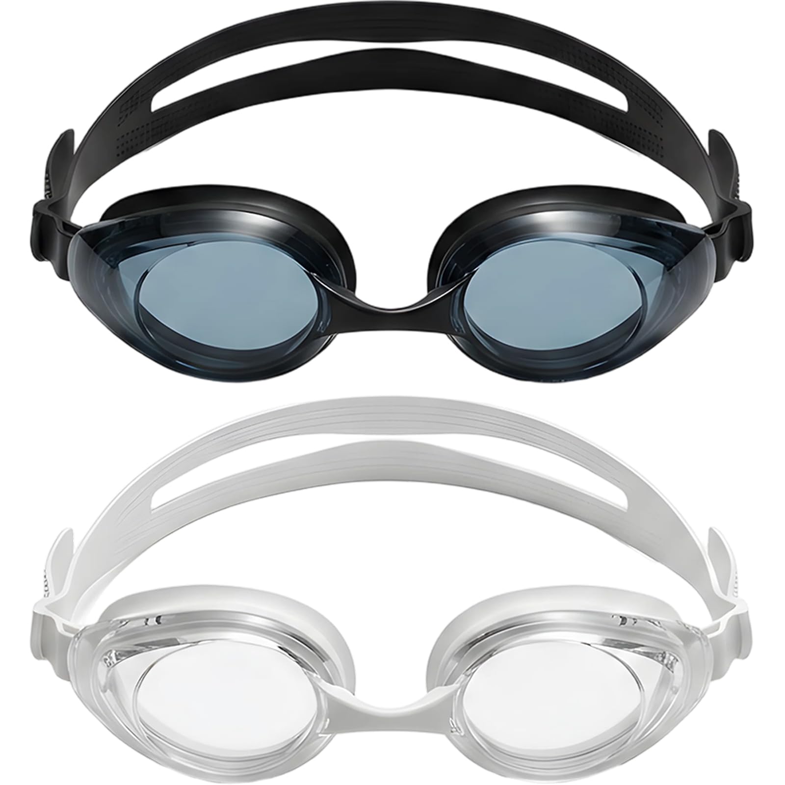 QhgPnt Kids Goggles, Swimming Goggles for Kids, UV Protective Lenses for Recreational Swimmers, Quick Adjust Strap, Waterproof ﻿
