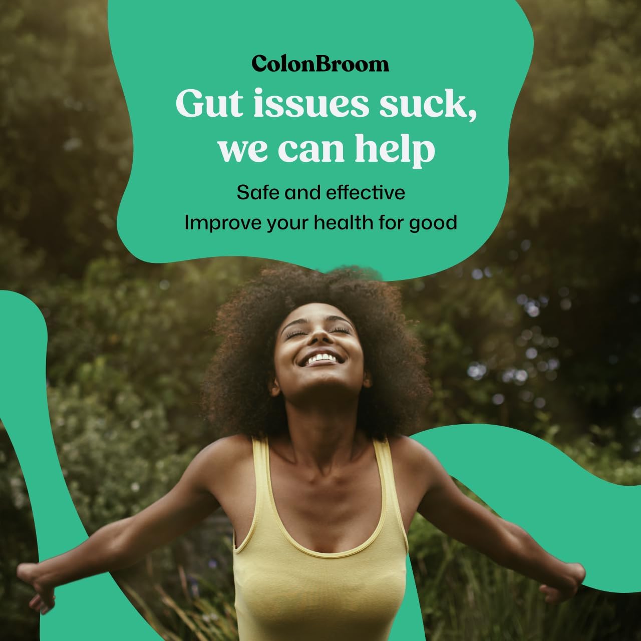 ColonBroom Psyllium Husk Powder - Colon Cleanse for Bloating Relief & Gut Health - Fiber Powder Drink - Easy to Mix - Vegan, Gluten Free, Non-GMO - Strawberry (100 Servings) - Image 7