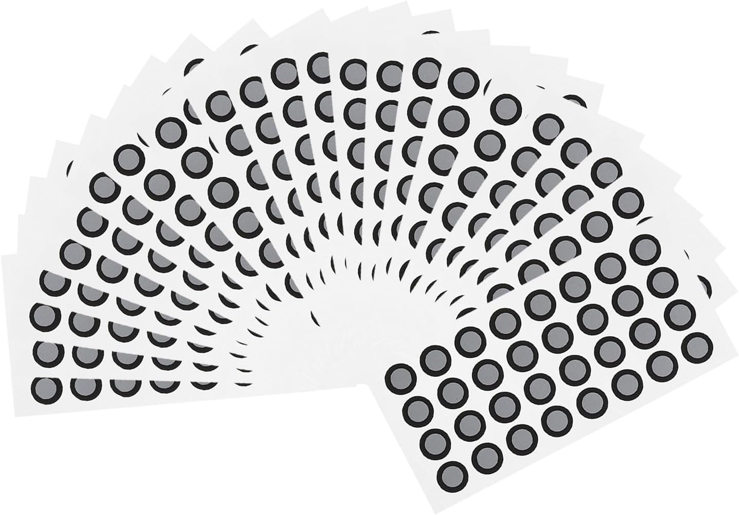 uxcell 100 Pcs 3D Scanner Markers 8mm High Reflective 3D Scanning Dots 3D Tracking Dots Reference Point 3D Target Diffuse Reflection Markers for Laser 3D Scanners(8x12mm)