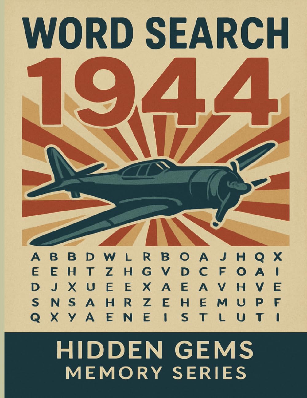 Word Search 1944: Hidden Gems Memory Series