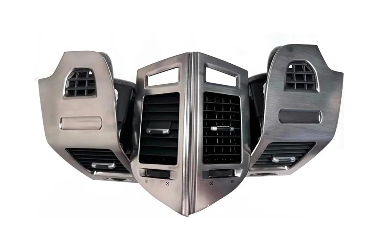 Auto Griglia Bocchette Aria Condizionata Per M&ITSUBISHI Per Pajero Per Montero 2006-2022 Bocchetta Di Ventilazione In Argento Pannello Strumenti Climatizzatore 1 Pezzo Griglia Per Auto(Right)