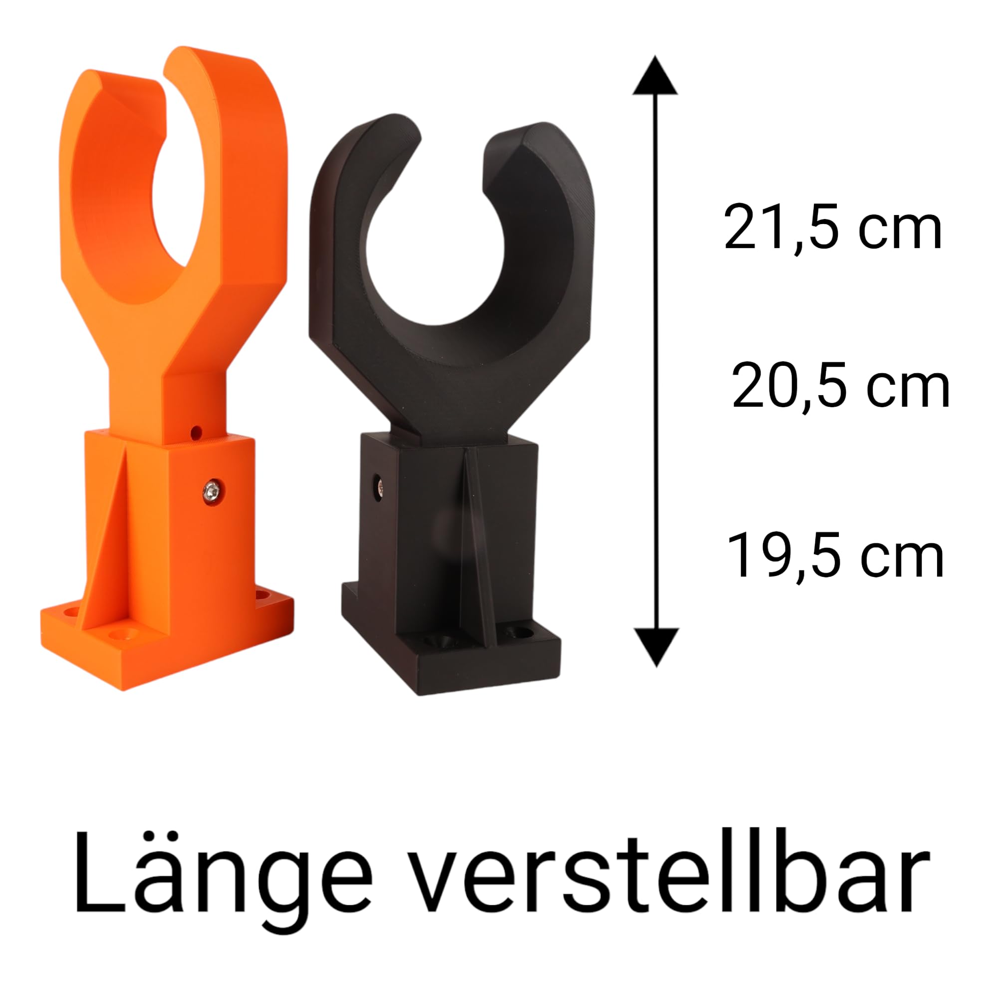 Wandhalterung Universal passend für STIHL FSA FS RGA FSE Freischneider Motorsense Rasentrimmer Wandhalter Halterung Zubehör (Schwarz)