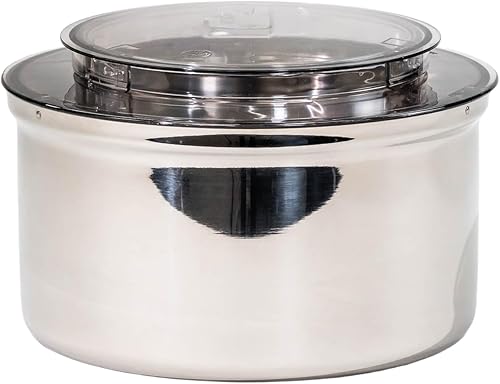 Nutrimill Cuenco de acero inoxidable con parte inferior Artiste y Bosch Universal Plus